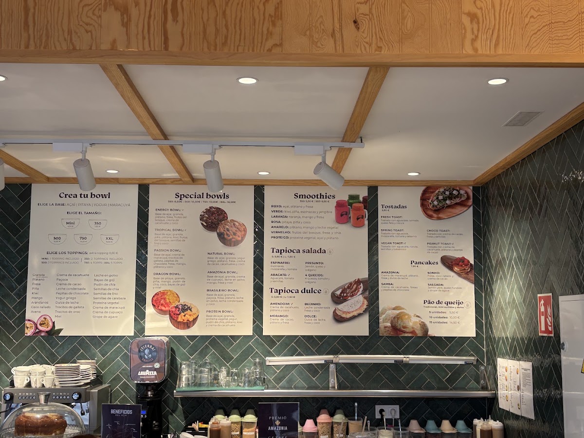 AMAZONIA ACAI GETAFE Menu - Image 5